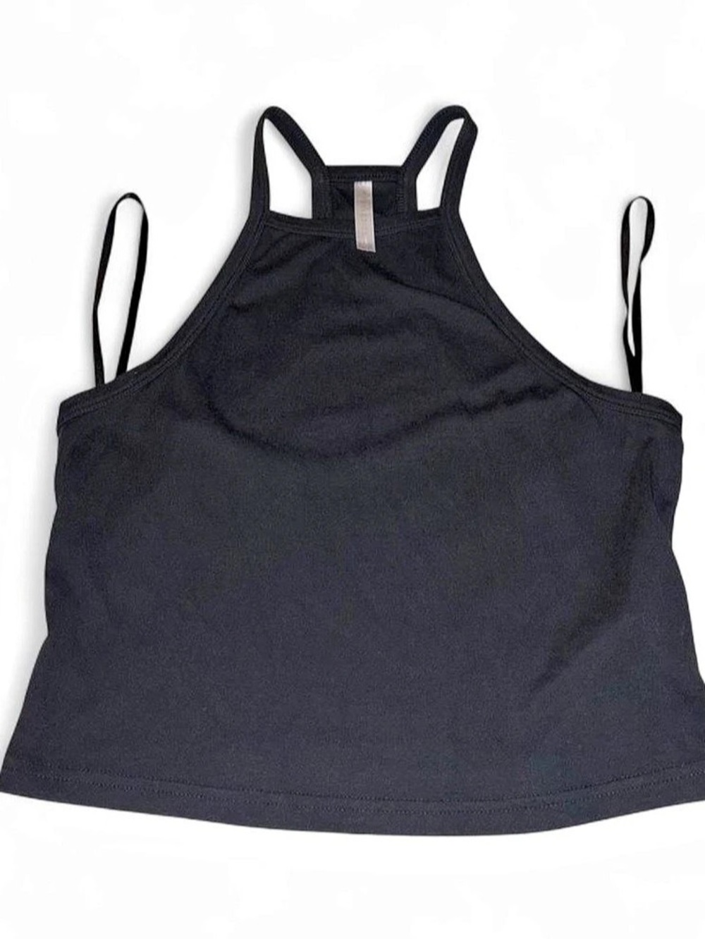fabletics Black Cropped Tank Top Like New